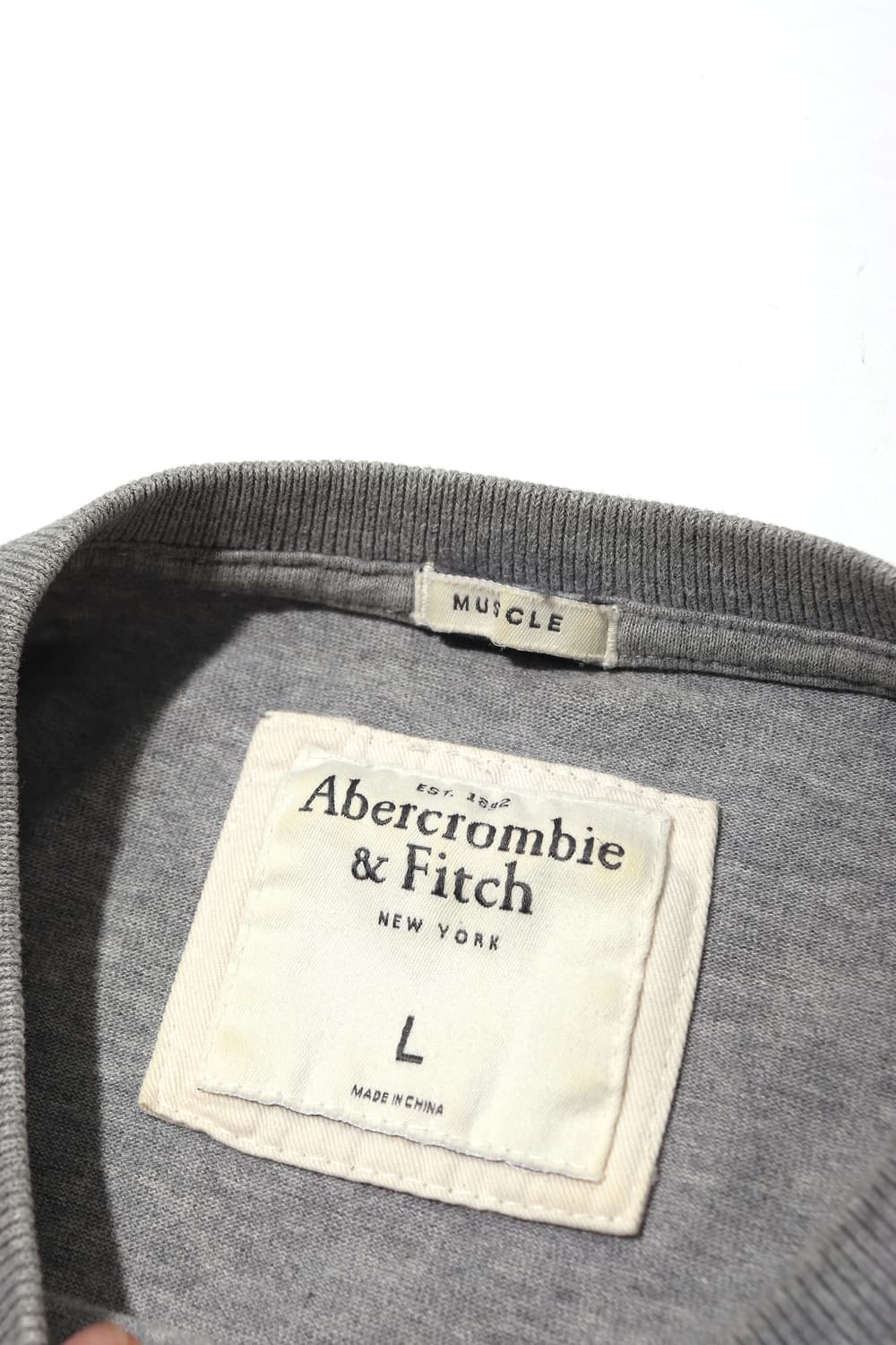 ABERCROMBIE 머슬핏 인디언 롱슬리브 size L 상품이미지4