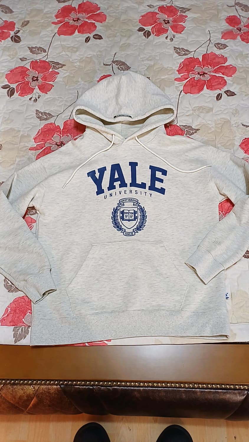 예일 오버핏후드 100 여성77 가슴56 기장66 상품이미지1