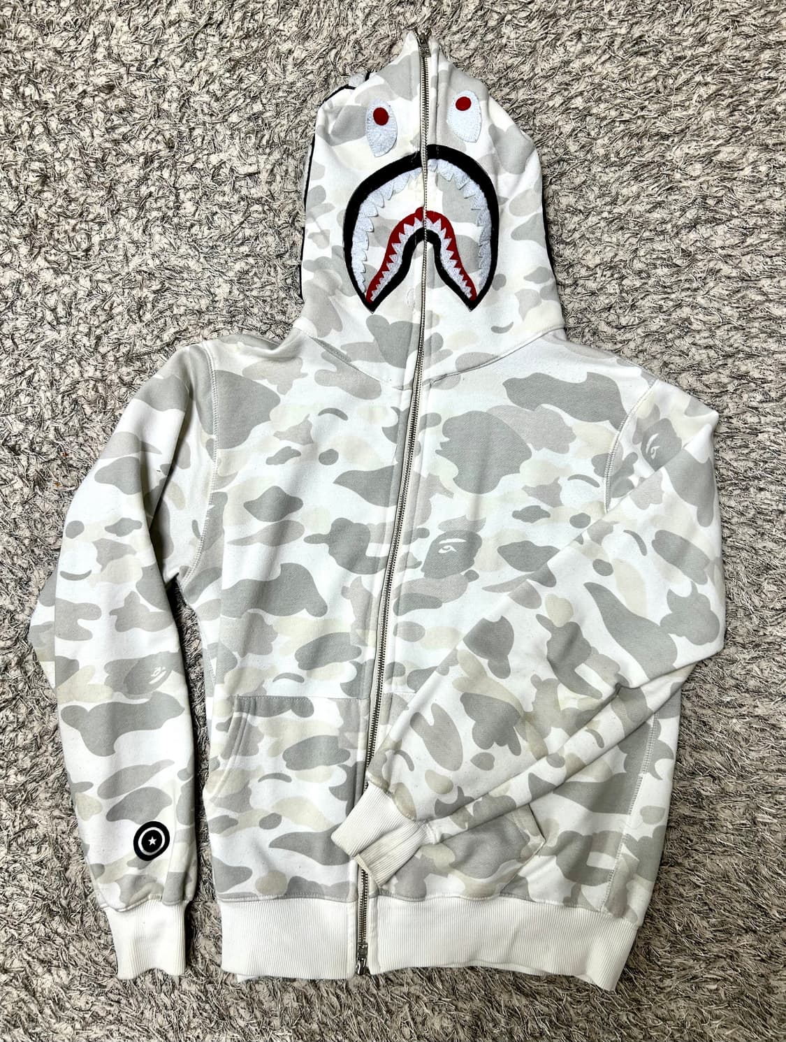 베이프 후드집업 상품이미지1