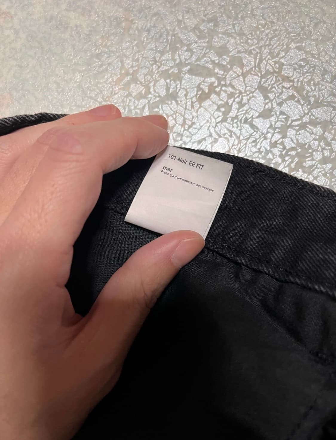 (30) 머듈 mer 데님 noir 101 EE fit 상품이미지4