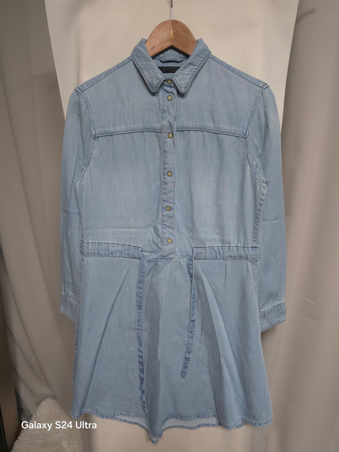 올세인츠 워싱 데님 원피스 Eur 36 ✨️정품✨️ 상품이미지1