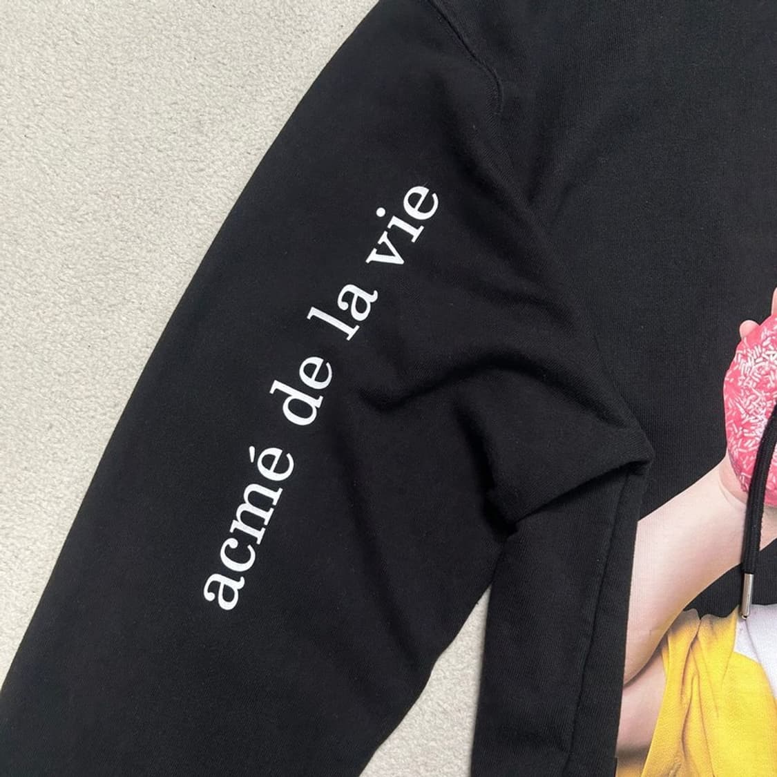 아크메드라비 베이비 페이스 후디 블랙 도넛 1R 1 상품이미지2