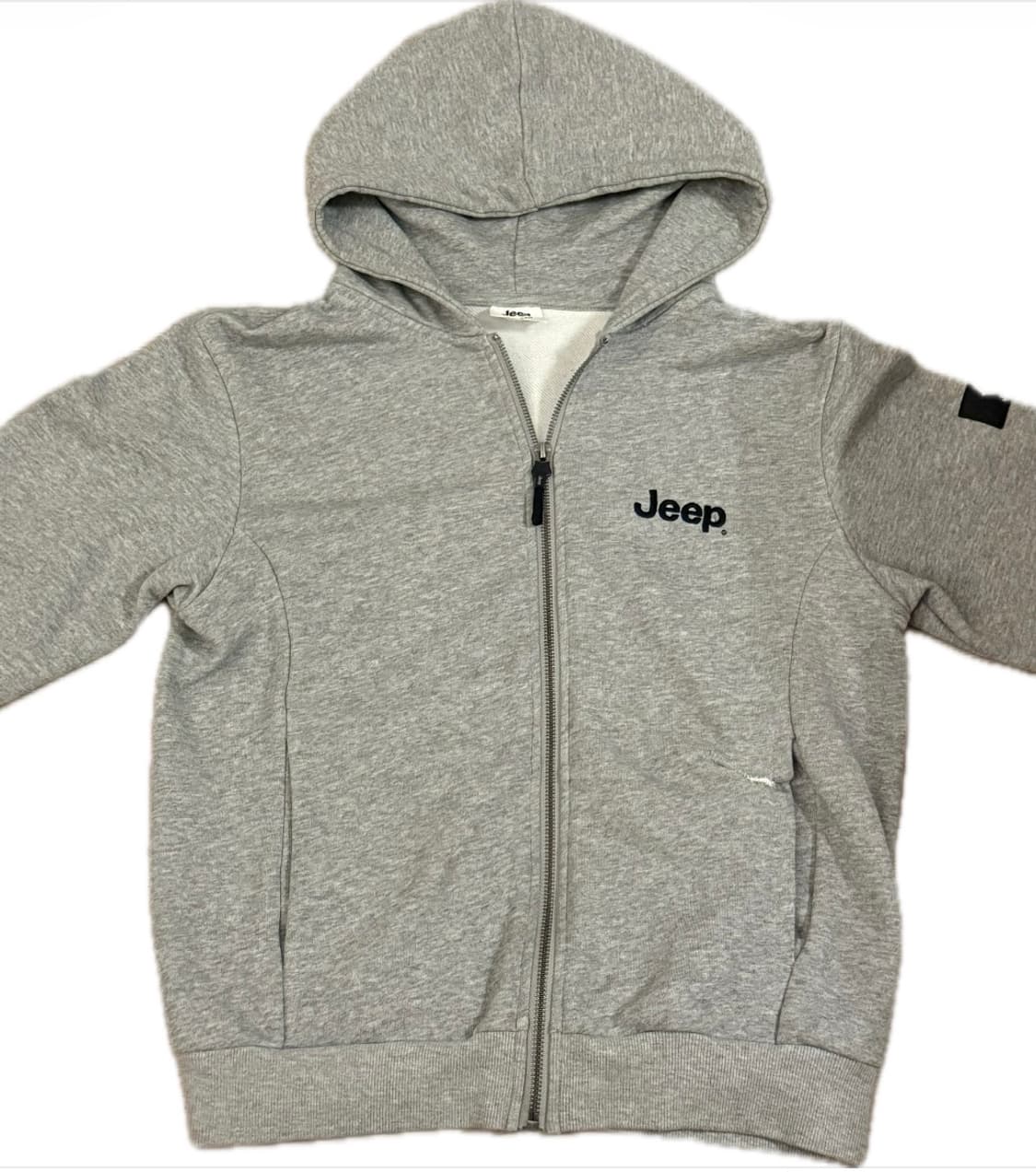 지프 스몰 로고 후드집업 상품이미지1