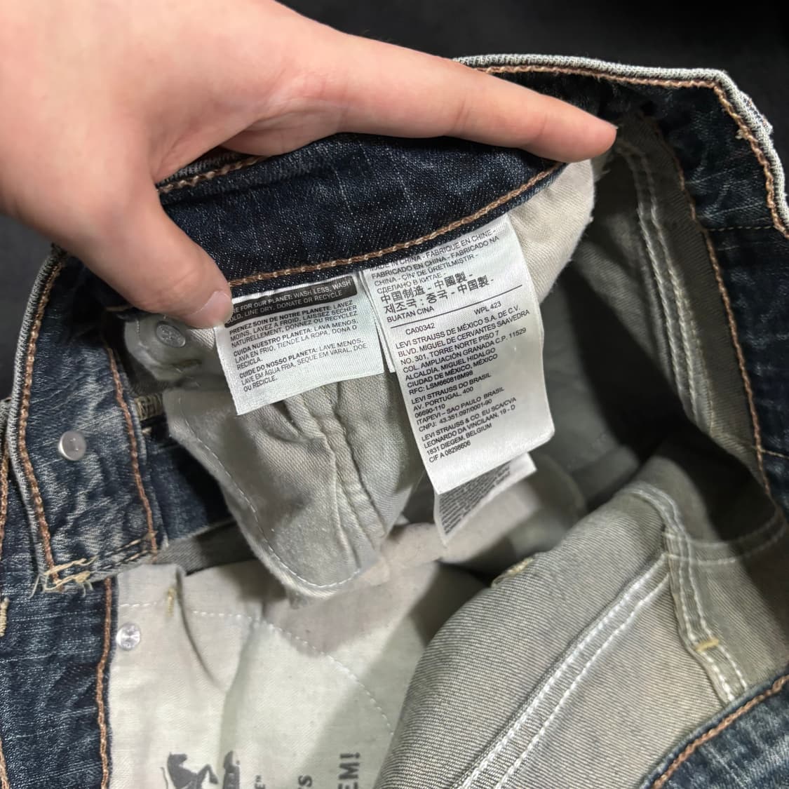 34 리바이스505 레귤러핏 데님팬츠 상품이미지4