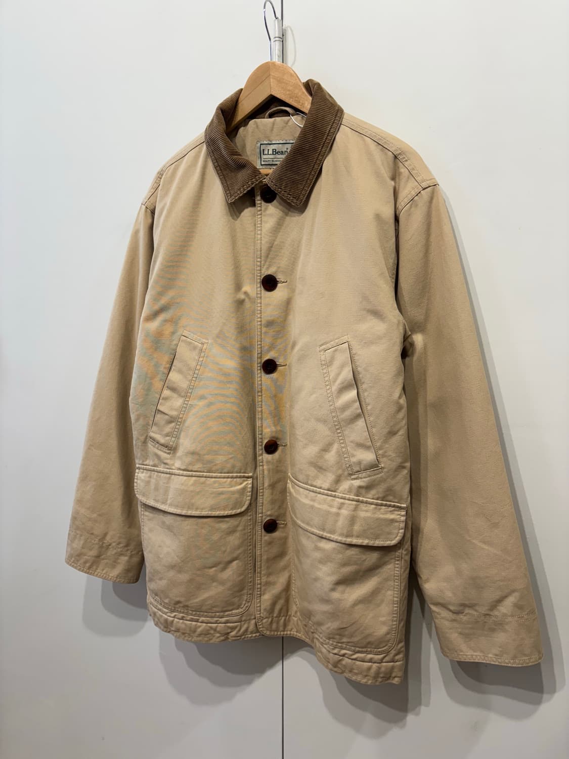 L.L.Bean 엘엘빈 사파리 자켓 베이지 신슐레이트 (경패딩) 상품이미지3