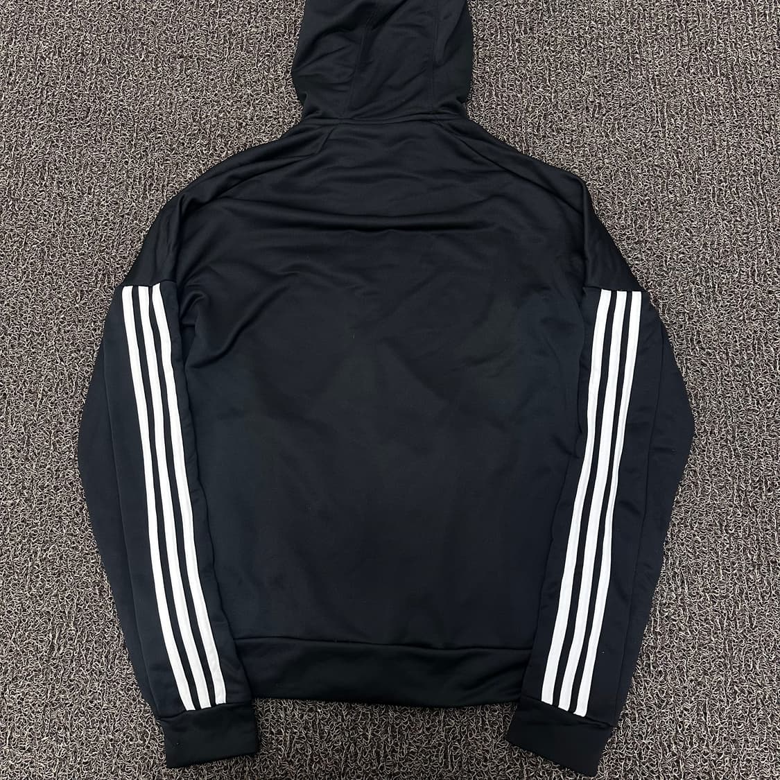 아디다스 여성 후드집업 져지 블랙 M 상품이미지5