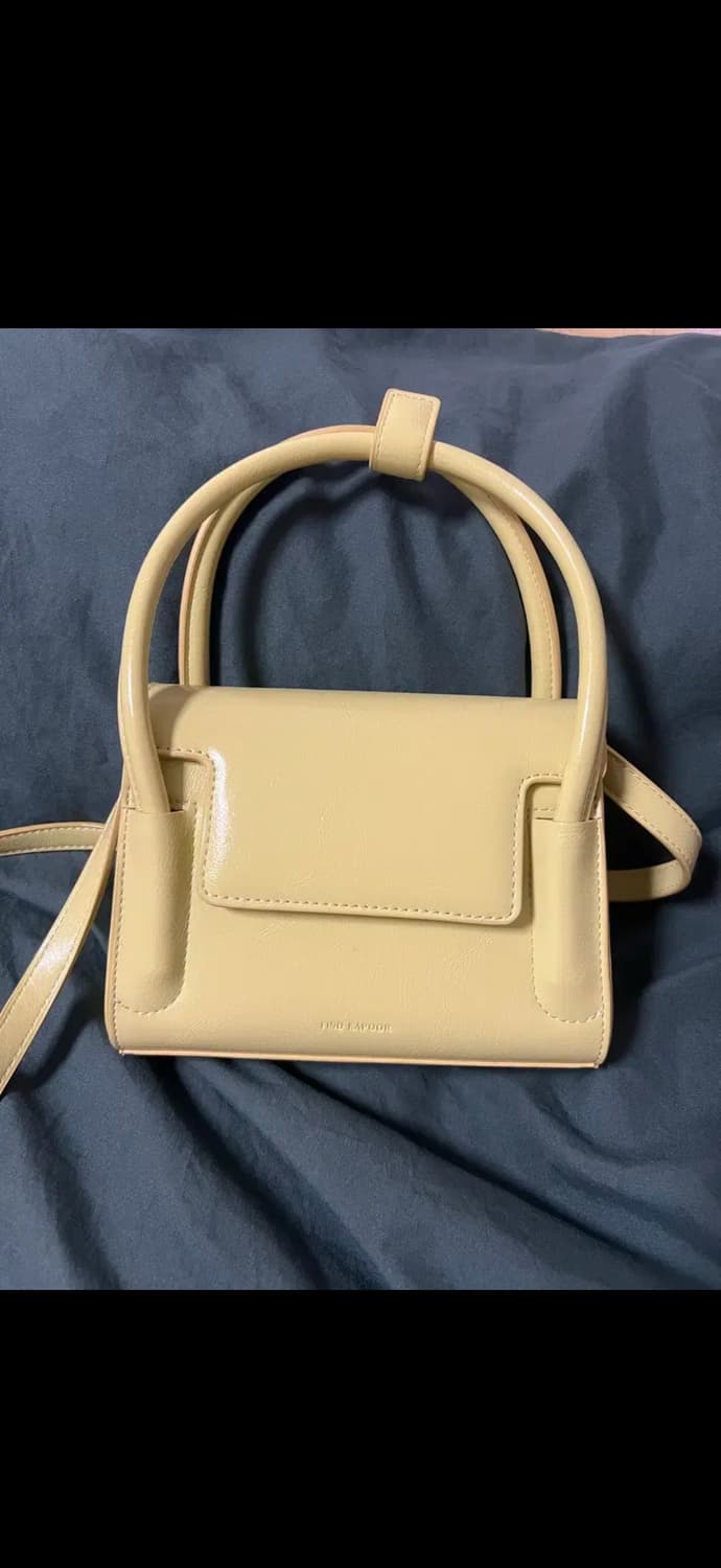 파인드카푸어 마티백 18 크릴클드 라임색 상품이미지2