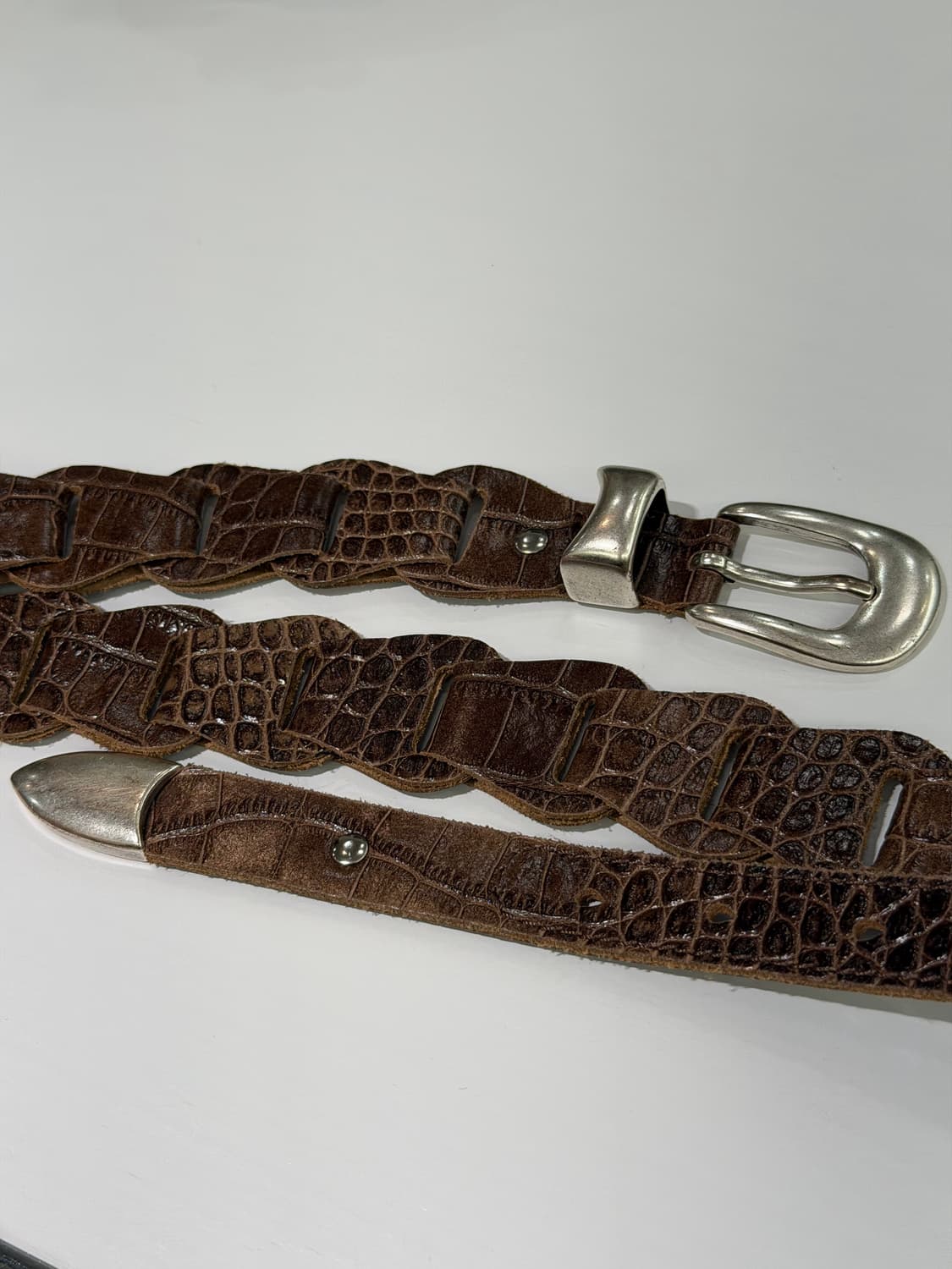 90) 아워레가시 크로커 벨트 상품이미지1