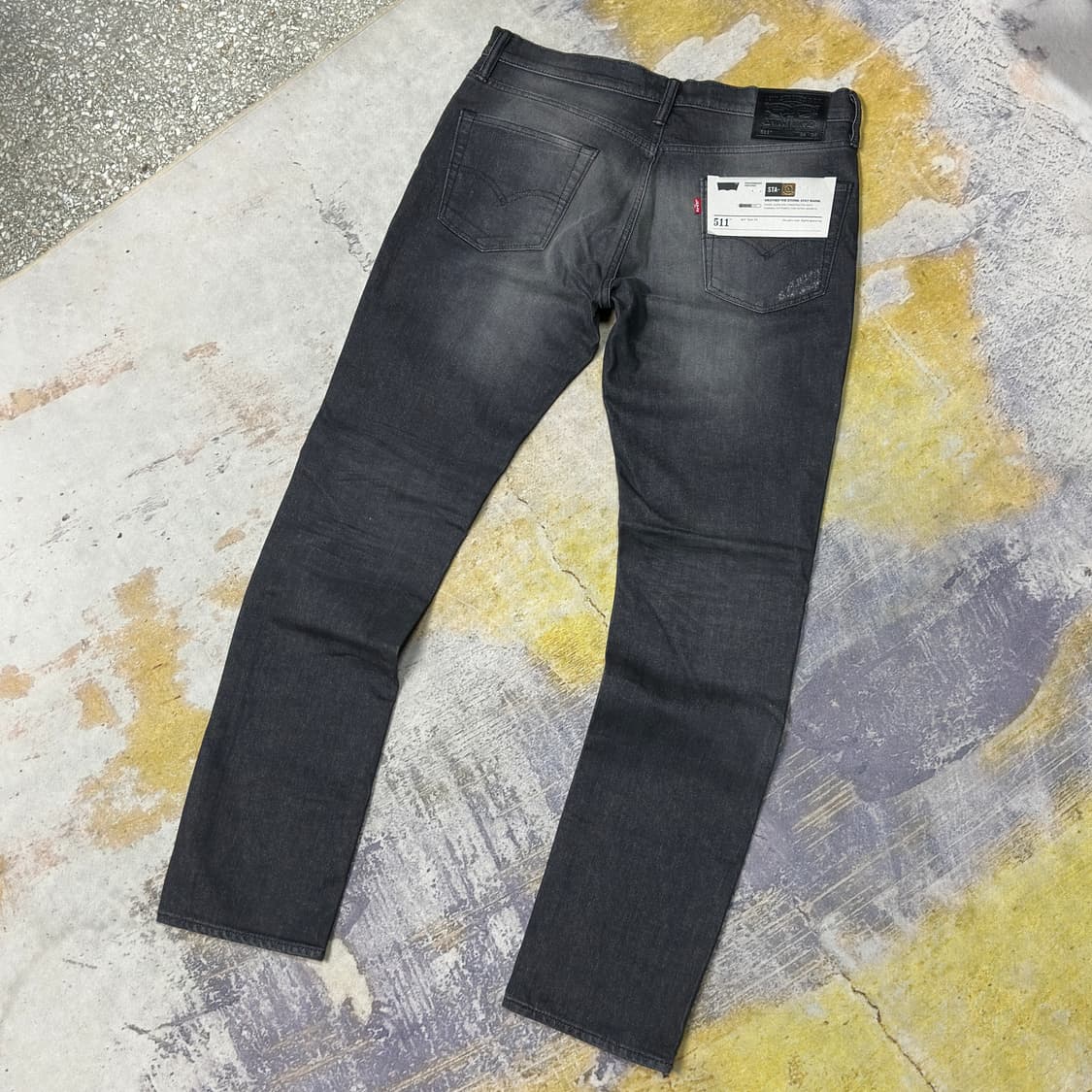 리바이스 511 블랙 데님청바지 34 상품이미지1