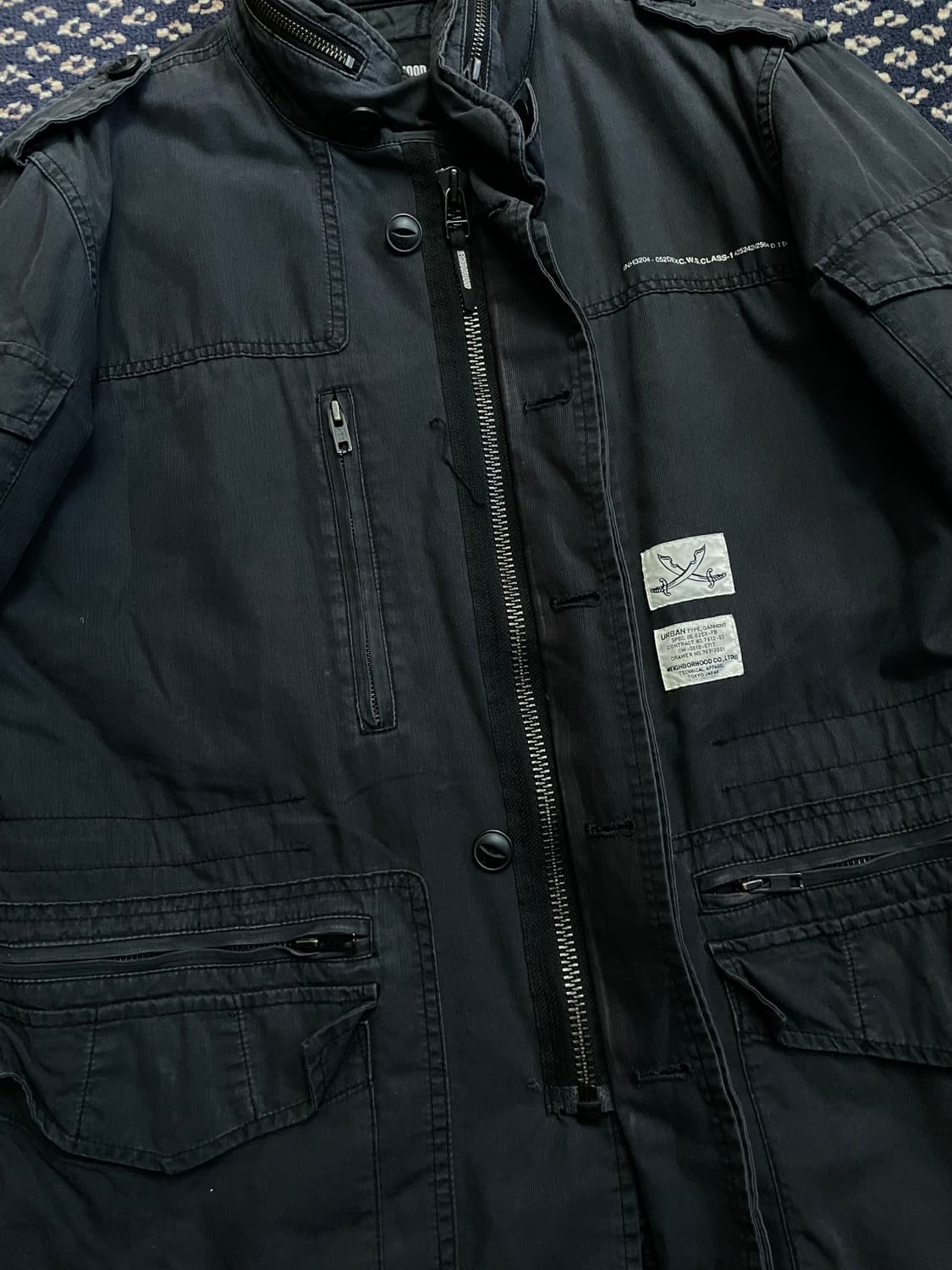 2000s 네이버후드 M-65 자켓 상품이미지4