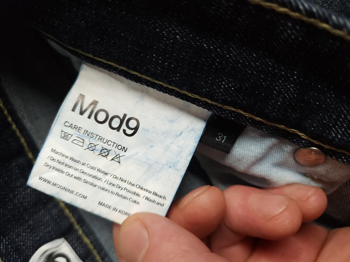 모드 나인 턴미온 세미 와이드 스판 데님 청바지 MOD7w 상품이미지8