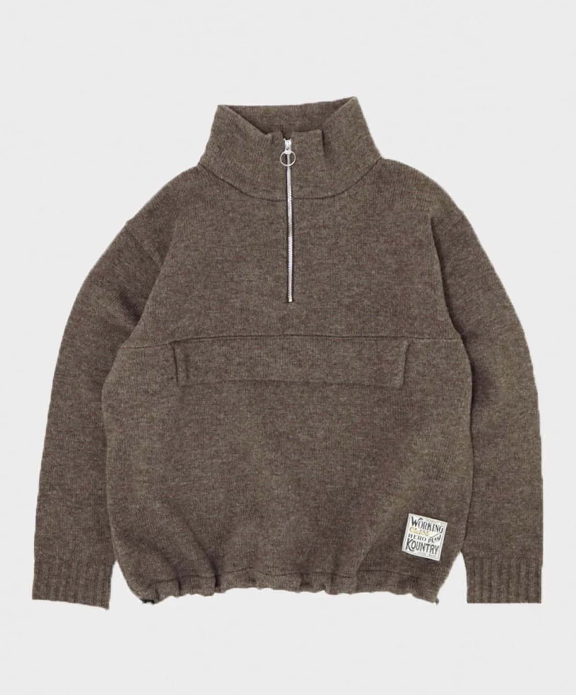 Kapital 캐피탈 울 하프집 아노락 상품이미지5