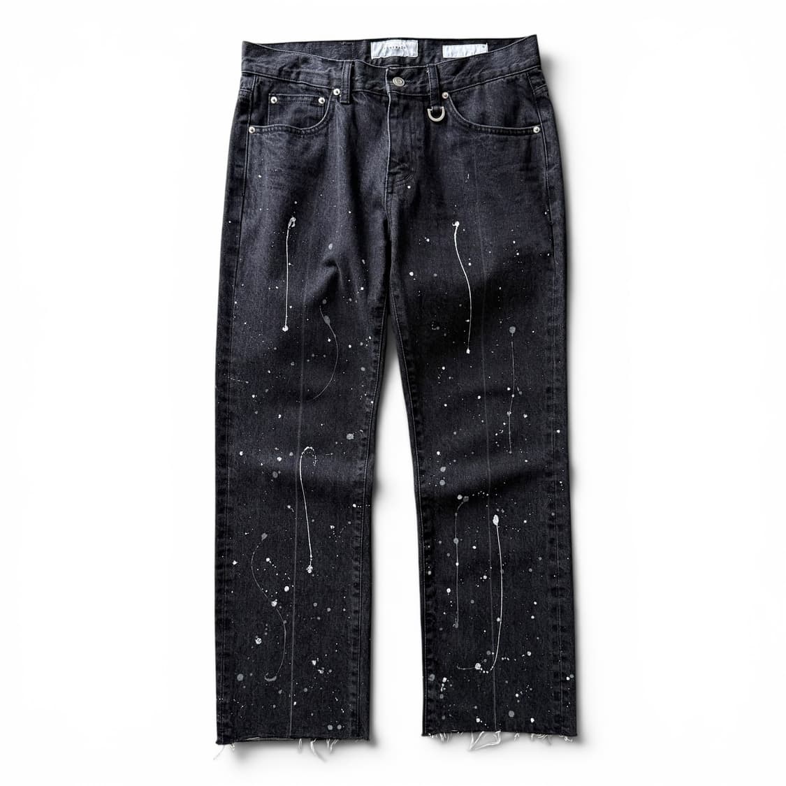 TONYWACK Paint Black Denim Pants 상품이미지1