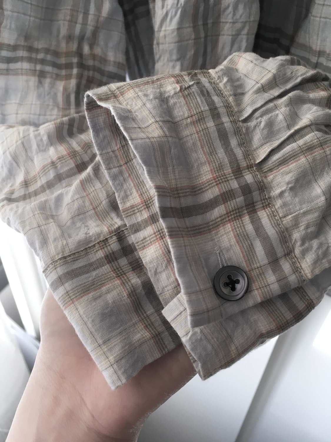 999휴머니티 이지 체크 셔츠 v15 상품이미지4