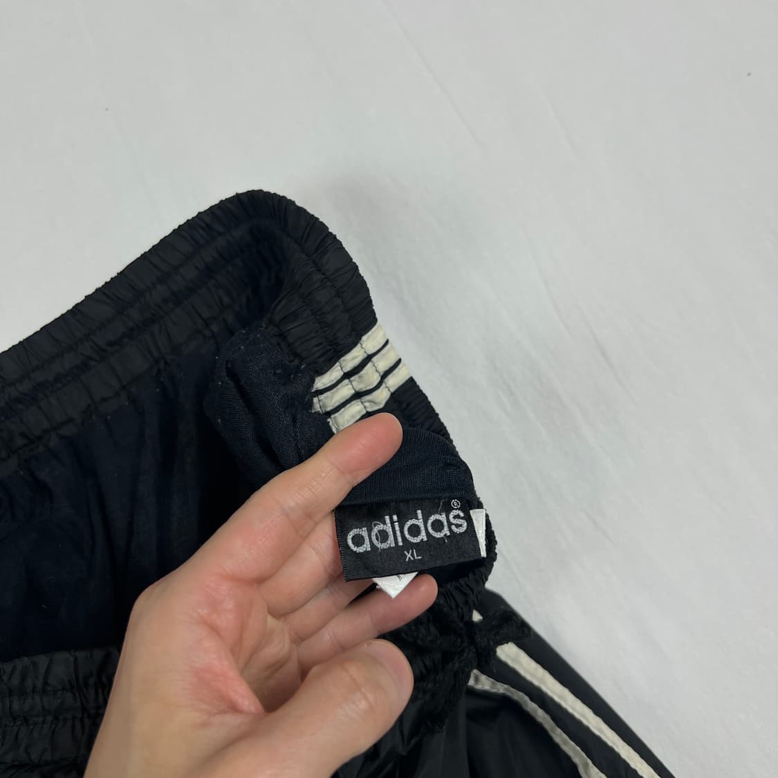 90‘s 아디다스 adidas 로고 나일론 윈드팬츠 바지 상품이미지7