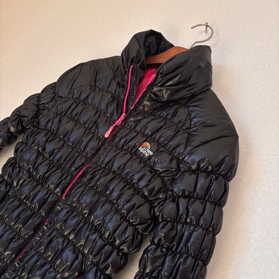 로알파인 슬림 95 다운 패딩 집업 점퍼 오리털 볼륨 실루엣 상품이미지2