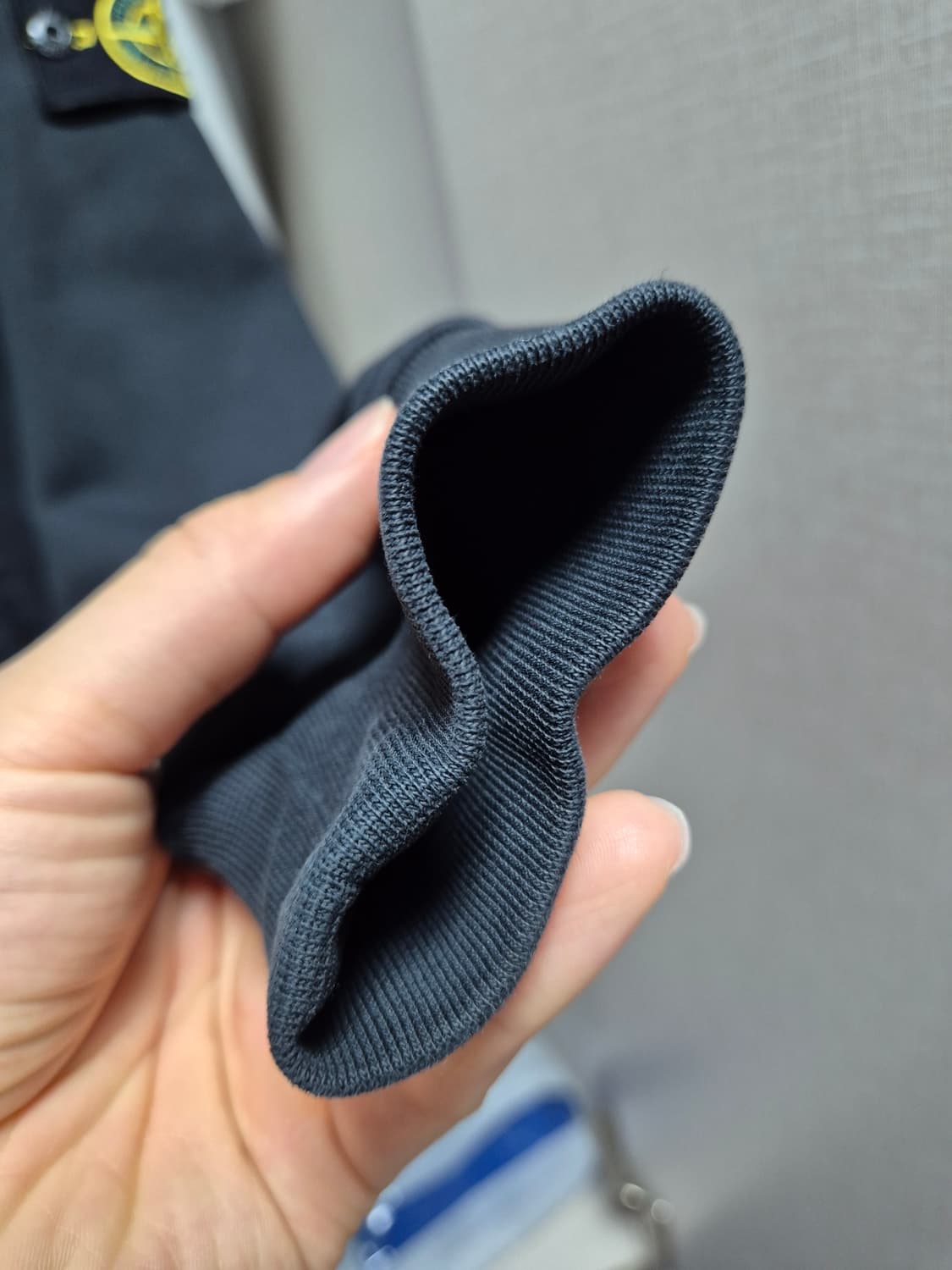 한글택 23SS 스톤아일랜드 집업 블랙 95-M 상품이미지4