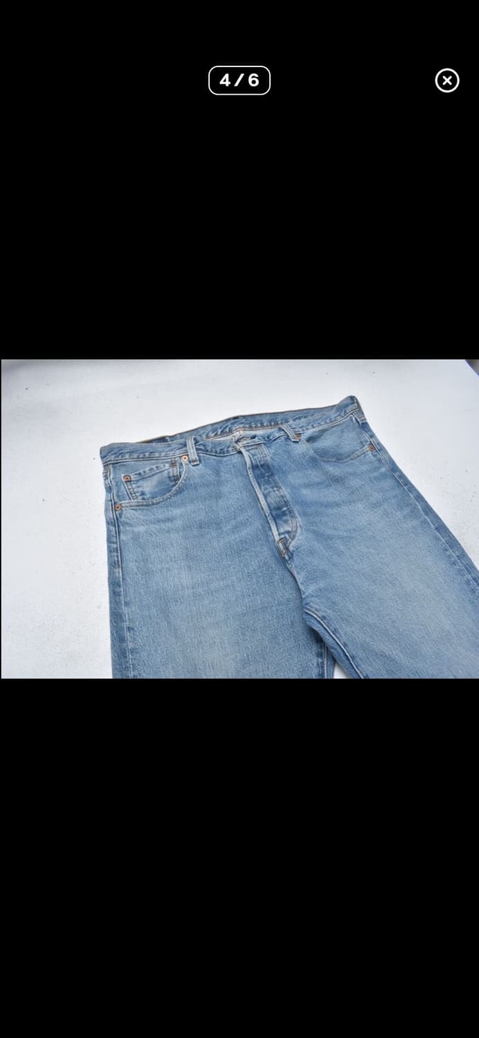 리바이스 501 청바지 데님팬츠 34 M0015 상품이미지4