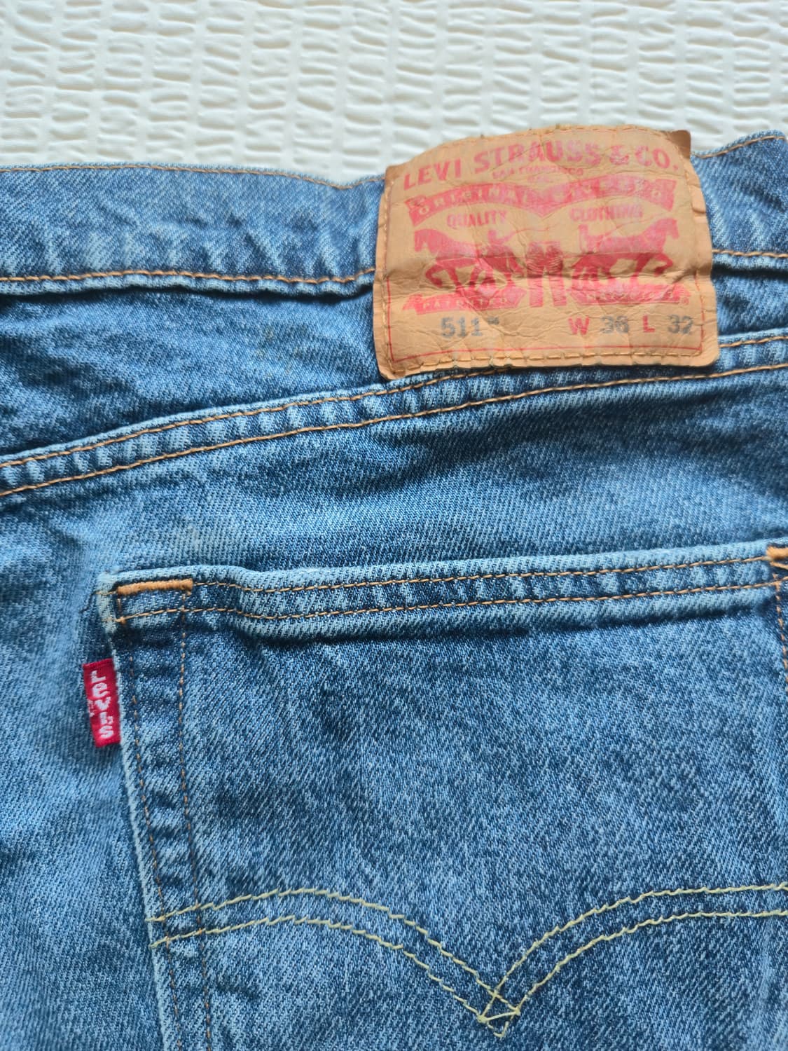리바이스511 36사이즈 데미지 상품이미지5