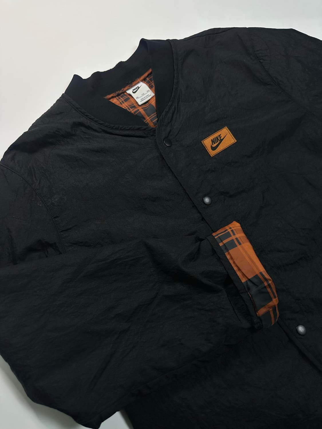 나이키 블랙 나일론 자켓 상품이미지1