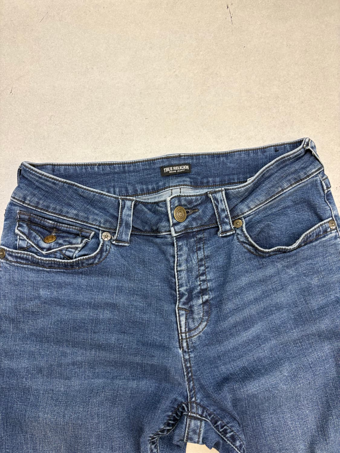 트루릴리전 월드투어 스트레이트 데님 상품이미지7