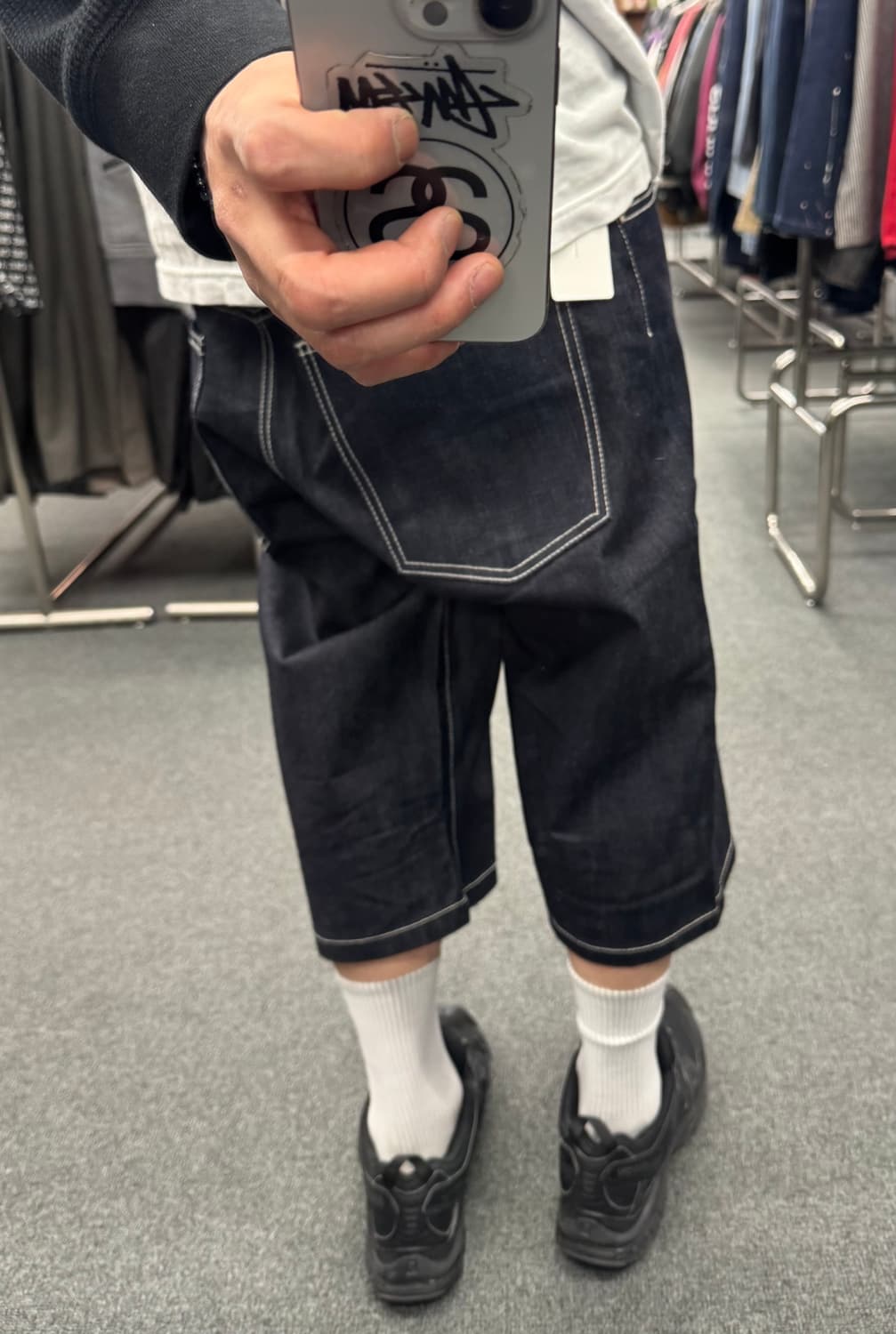 36) 오사카 스페셜 드래곤 자수 버뮤다 힙합팬츠 상품이미지2