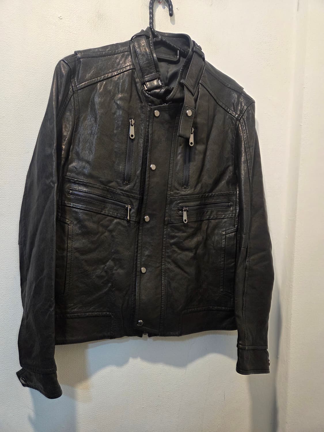 양가죽라이더자켓 상품이미지1