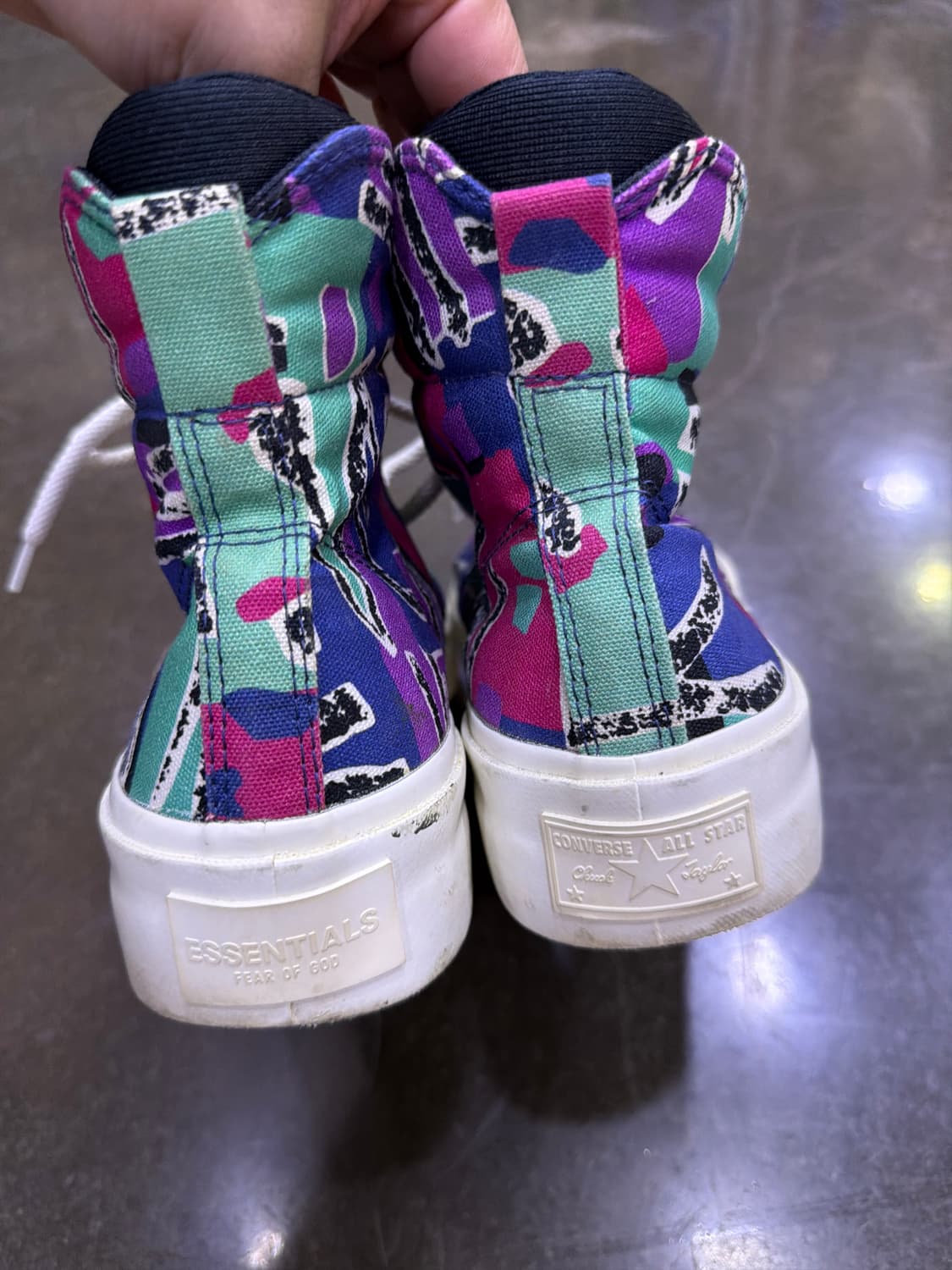 컨버스 x 피어오브갓 에센셜 스키드그립 하이 스니커즈 280 상품이미지6