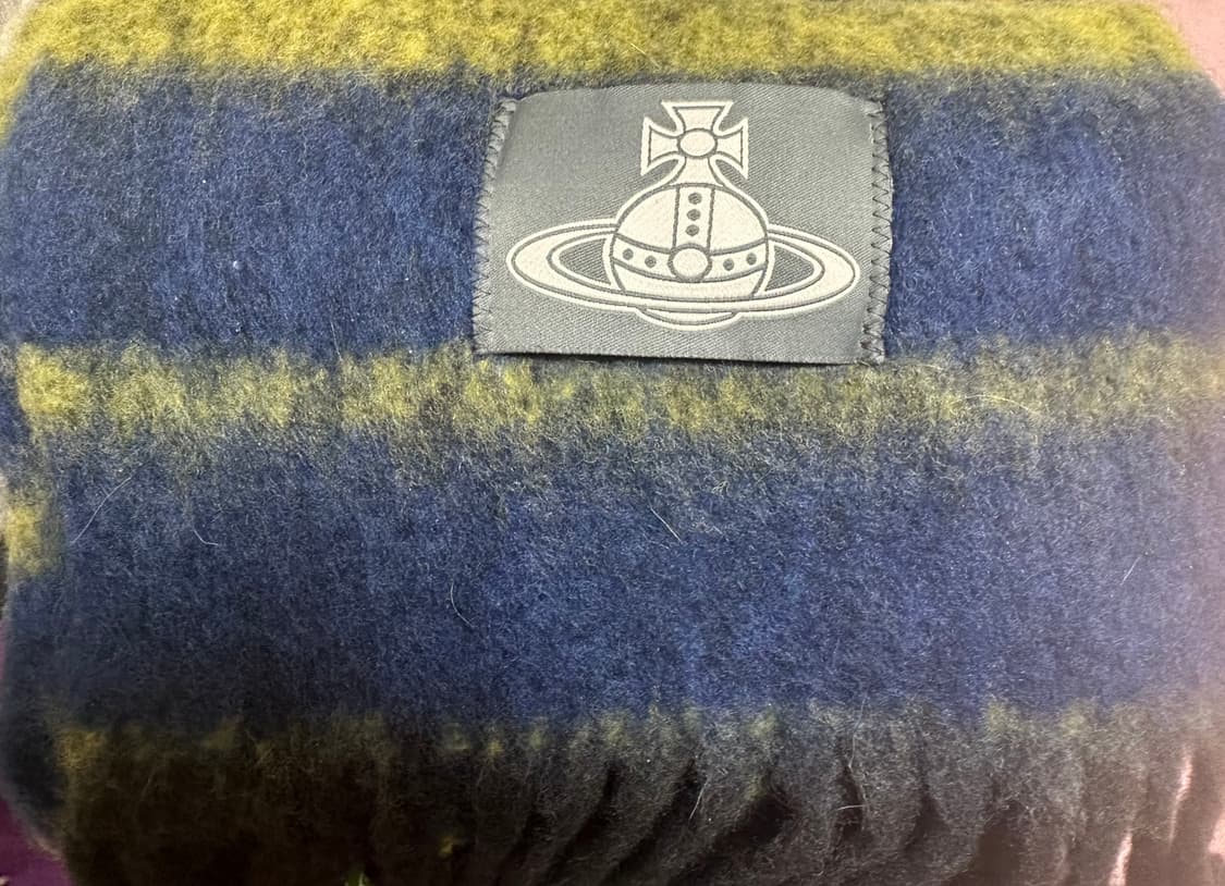 비비안웨스트우드 알파카모헤어울체크 머플러남여공용 상품이미지7