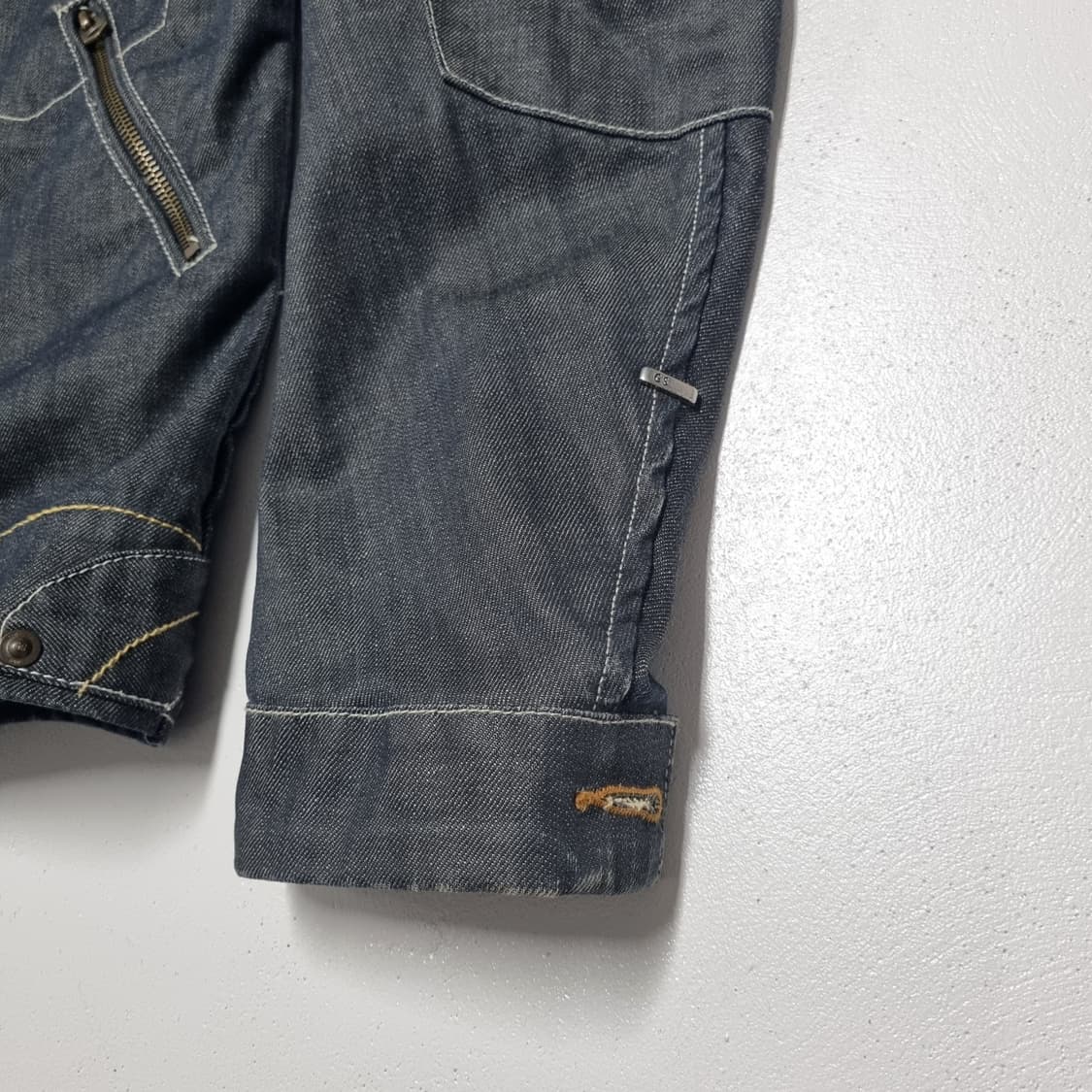 G-STAR RAW 데님 바이커자켓 - L 상품이미지6