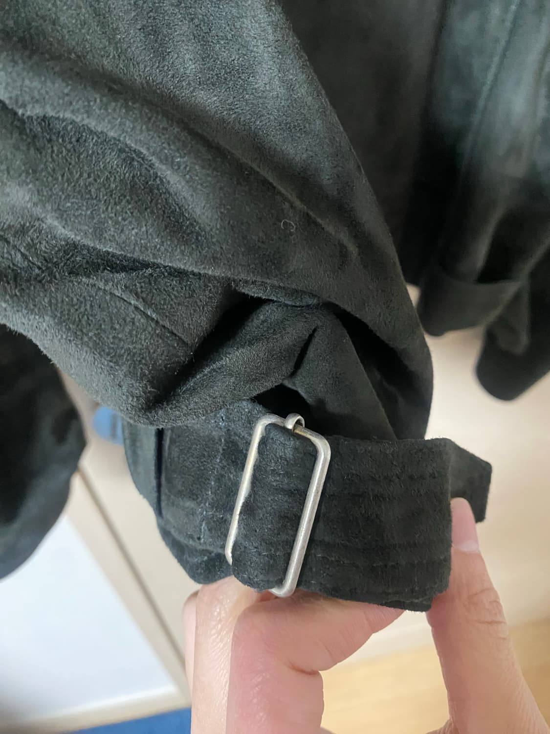 [3] 폴리테루 스웨이드 자켓 딥 차콜 상품이미지6