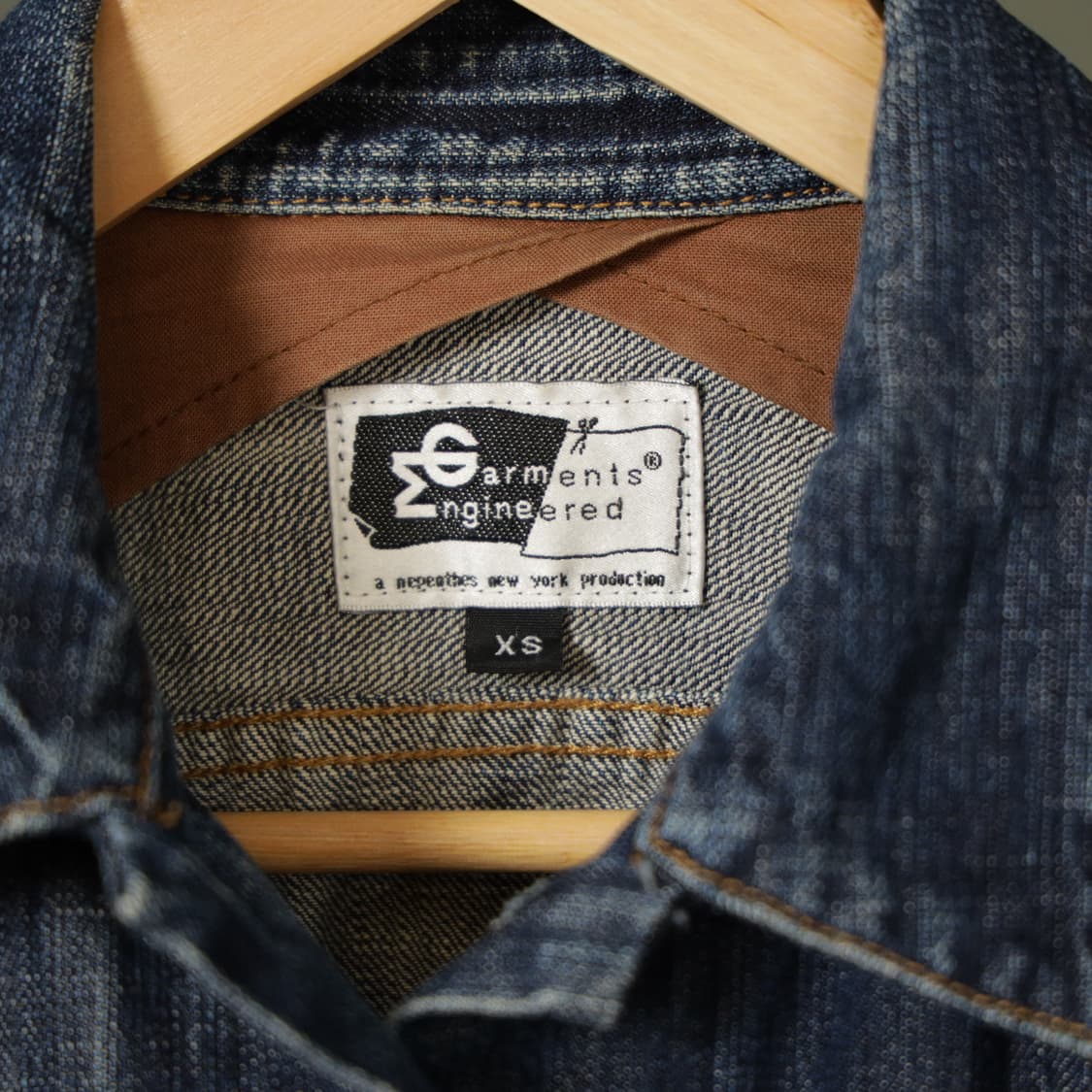 엔지니어드가먼츠 데님 자켓 made in new york 상품이미지4