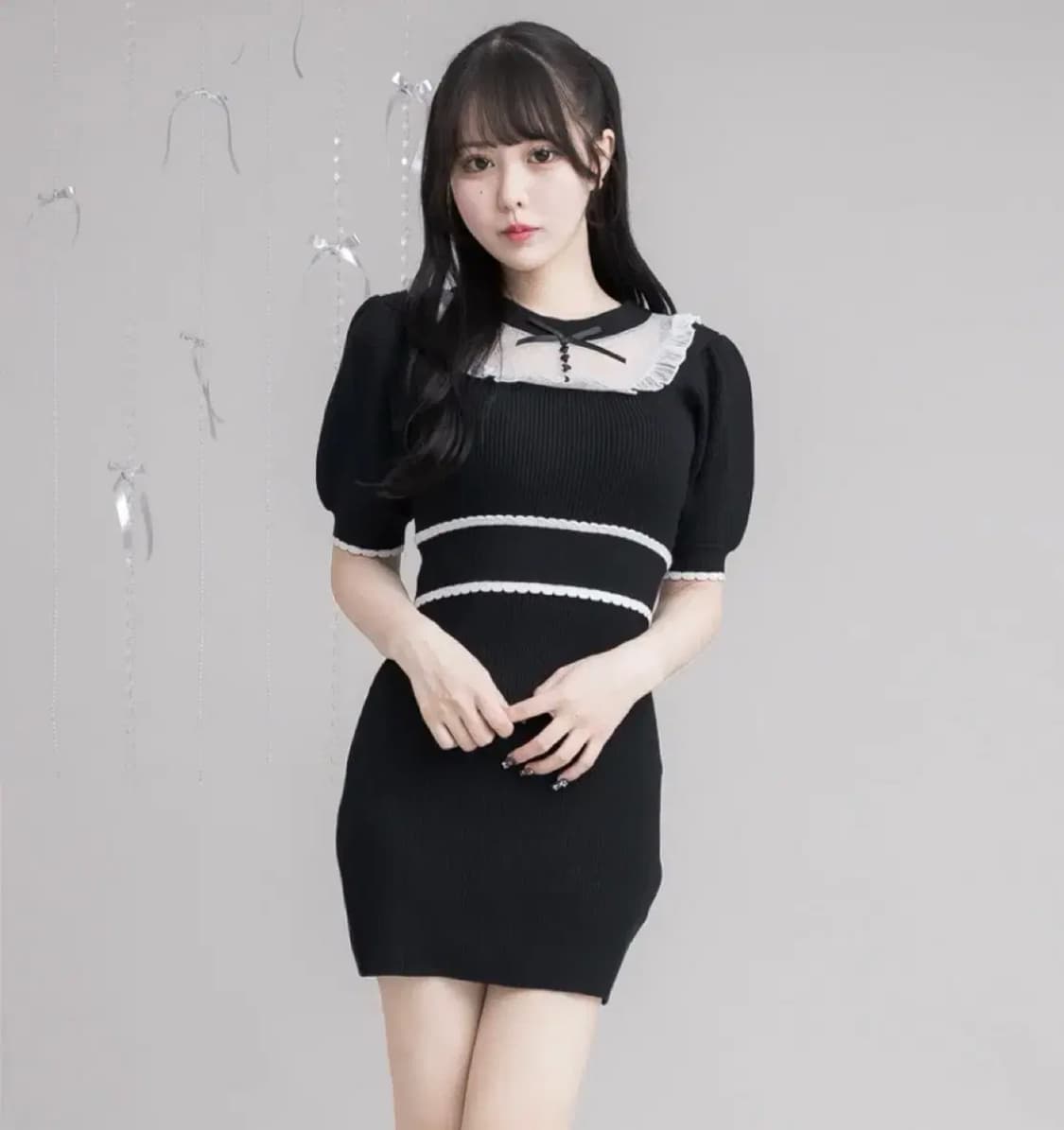 피움 Puim 돌리 니트 원피스 상품이미지1