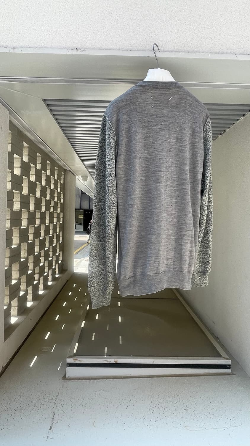 [MAISON MARGIELA]Bi-Material Knit (Grey) 상품이미지6