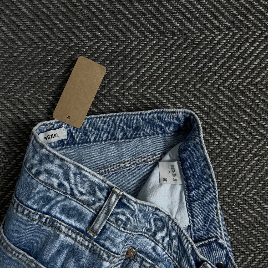 빈티지 우먼스 디스트로이드 슬림 데님 팬츠y 4507 상품이미지5