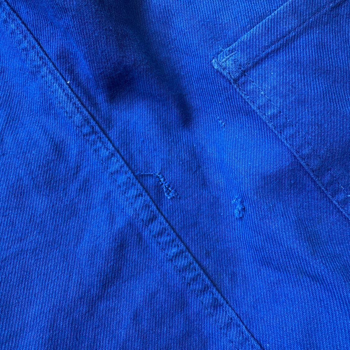 90년대 빈티지 프랑스 생산 프렌치 워크 트윌코튼 자켓 상품이미지7