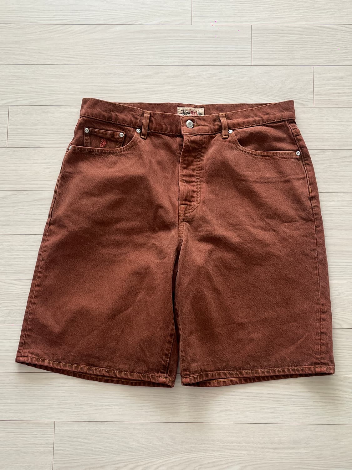 stussy 스투시 빅올진 코튼 버뮤다 쇼츠 34 상품이미지1