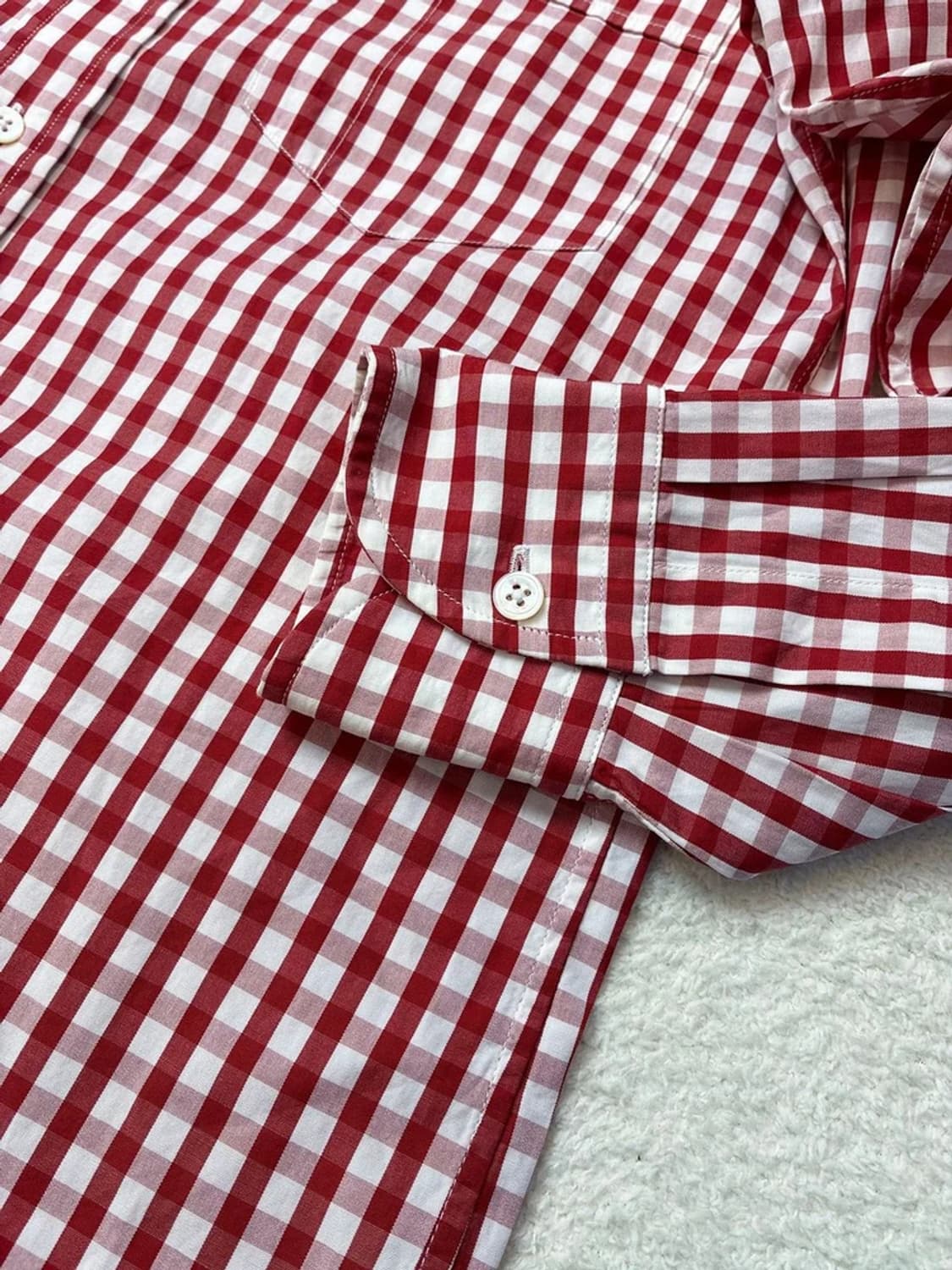 드레익스 잉글랜드 깅엄 체크 셔츠 PN5809 상품이미지4