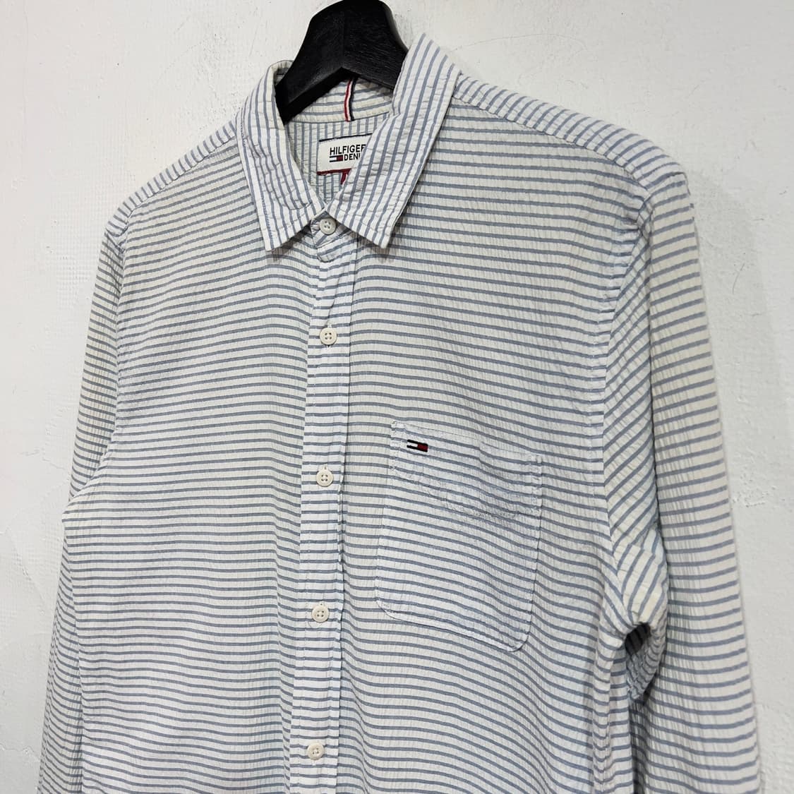 타미힐피거 스트라이프 셔츠 상품이미지4