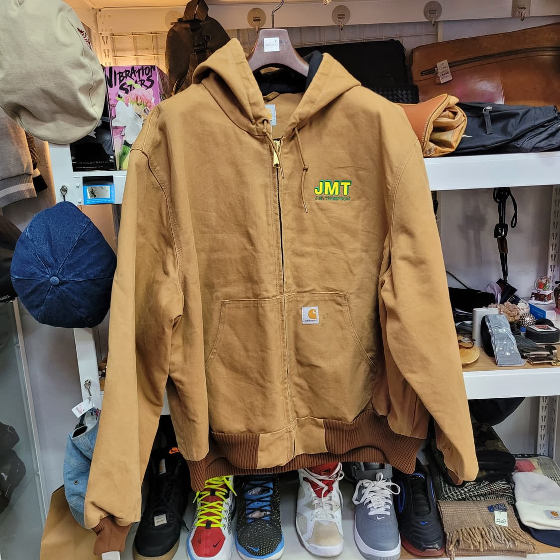 Carhartt 칼하트 103940-BRN 덕 캔버스 워크자켓 상품이미지1