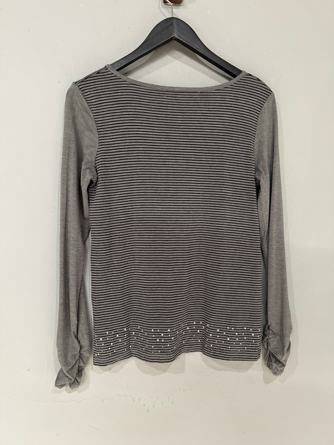 stripe pattern cubic point long sleeve 상품이미지8