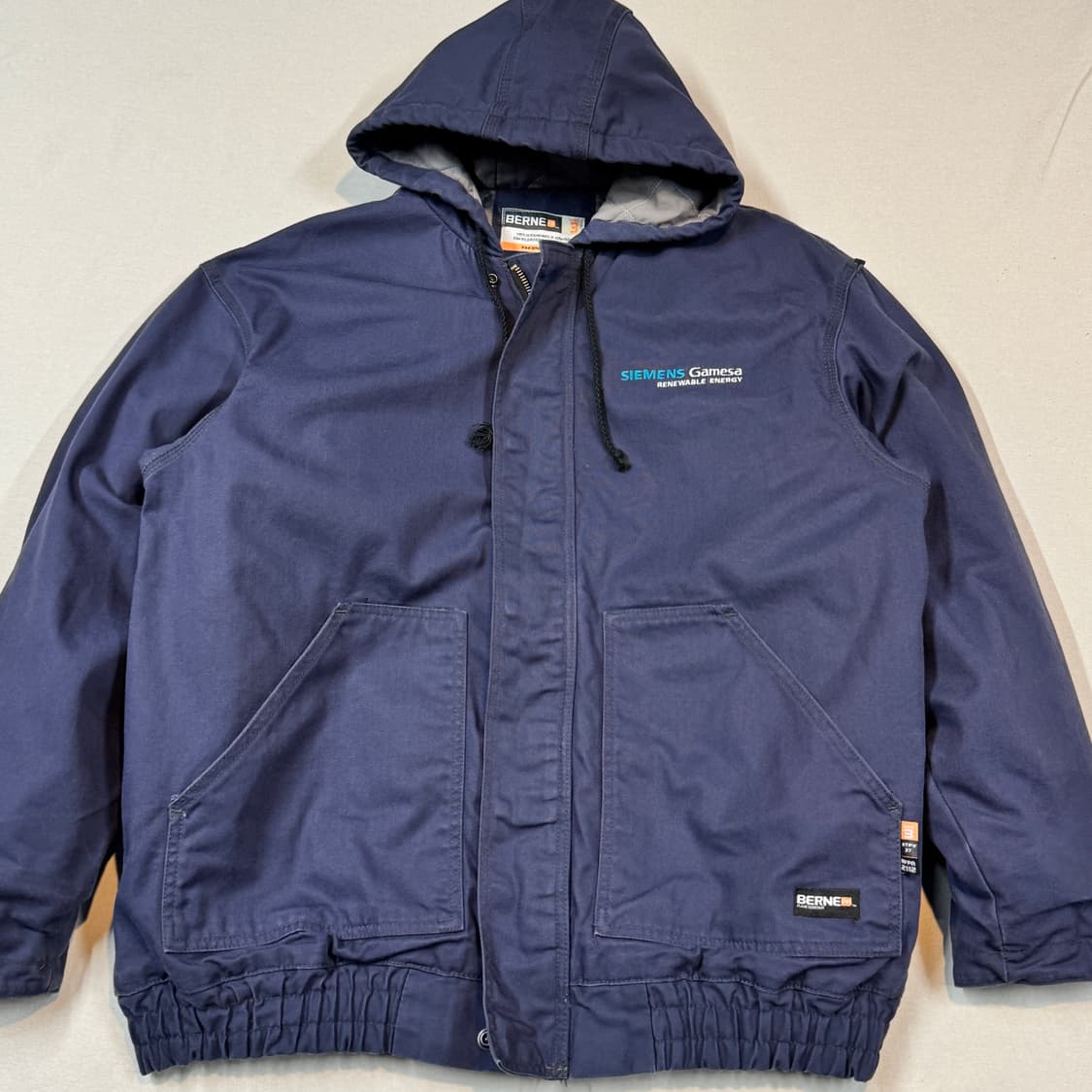 XXL) BERNE USA 빈티지 워크웨어 액티브 후드집업 자켓 상품이미지2