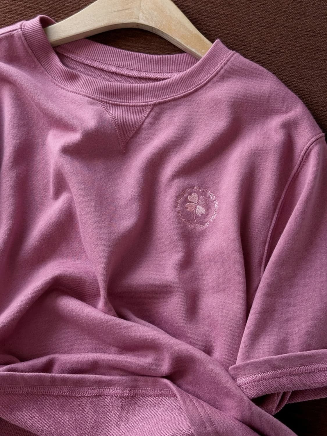 Light cotton H/S sweatshirt tee 상품이미지1