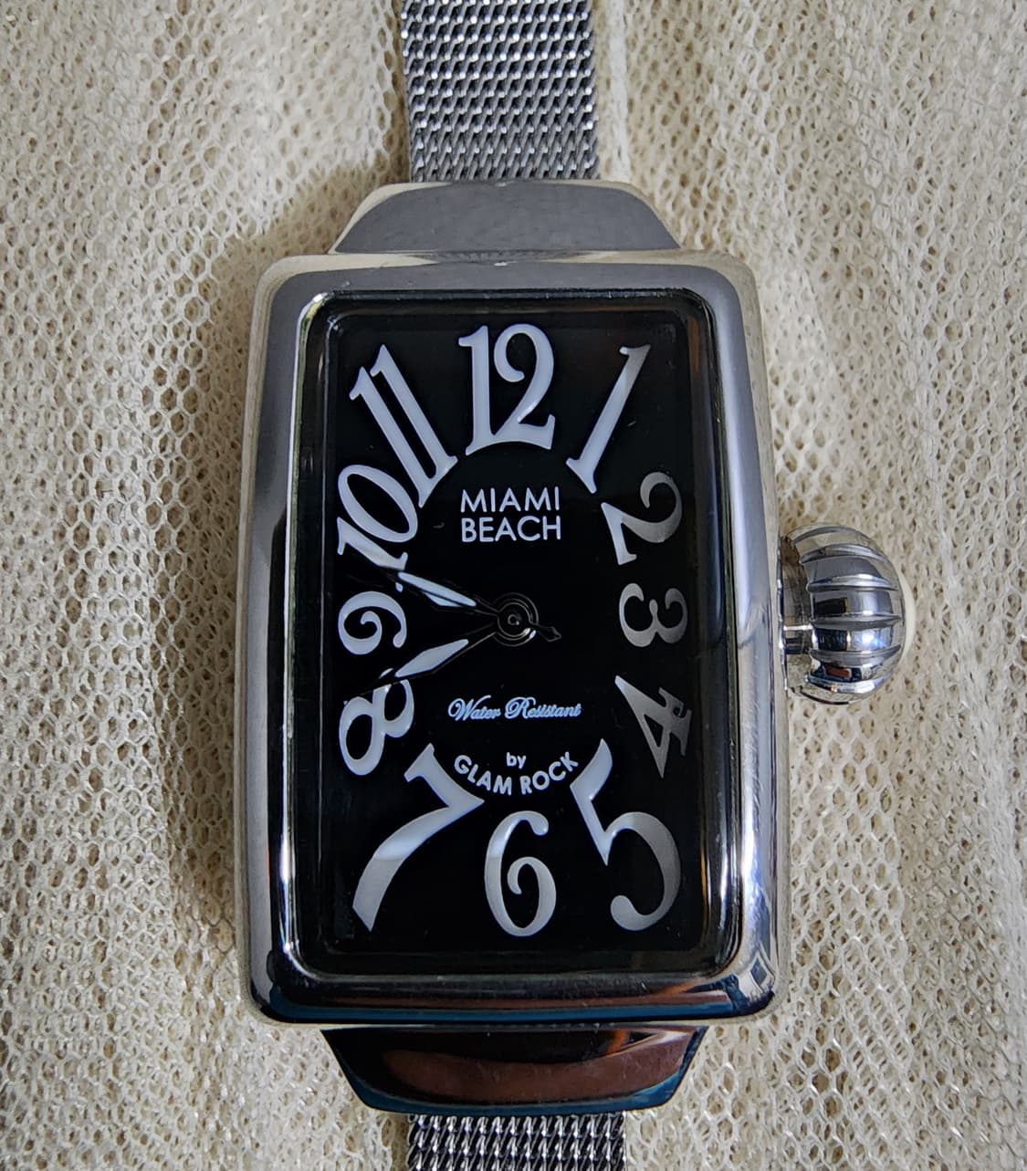 글램락 마이애미비치 시계 사각 메탈 상품이미지5