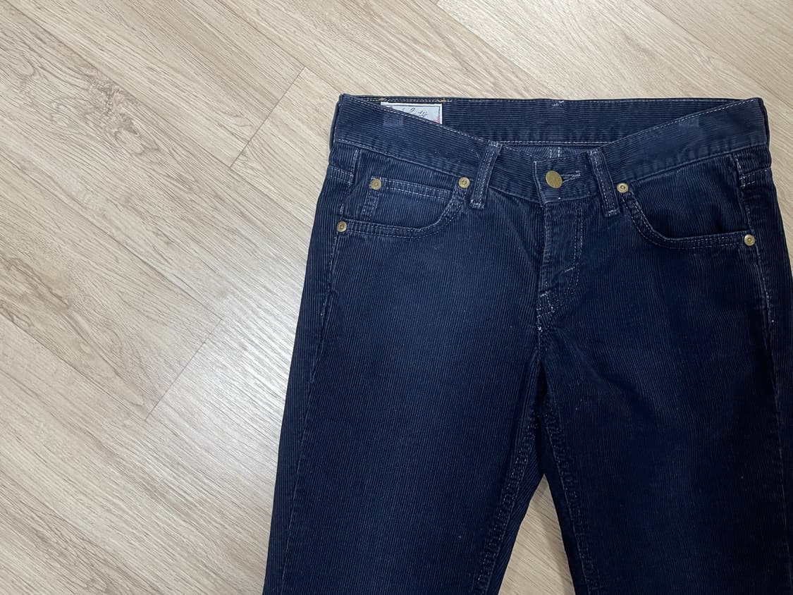 28) Lee 재팬 여성 슬림핏 코듀로이 팬츠(일본제)리바이스&폴로 상품이미지5