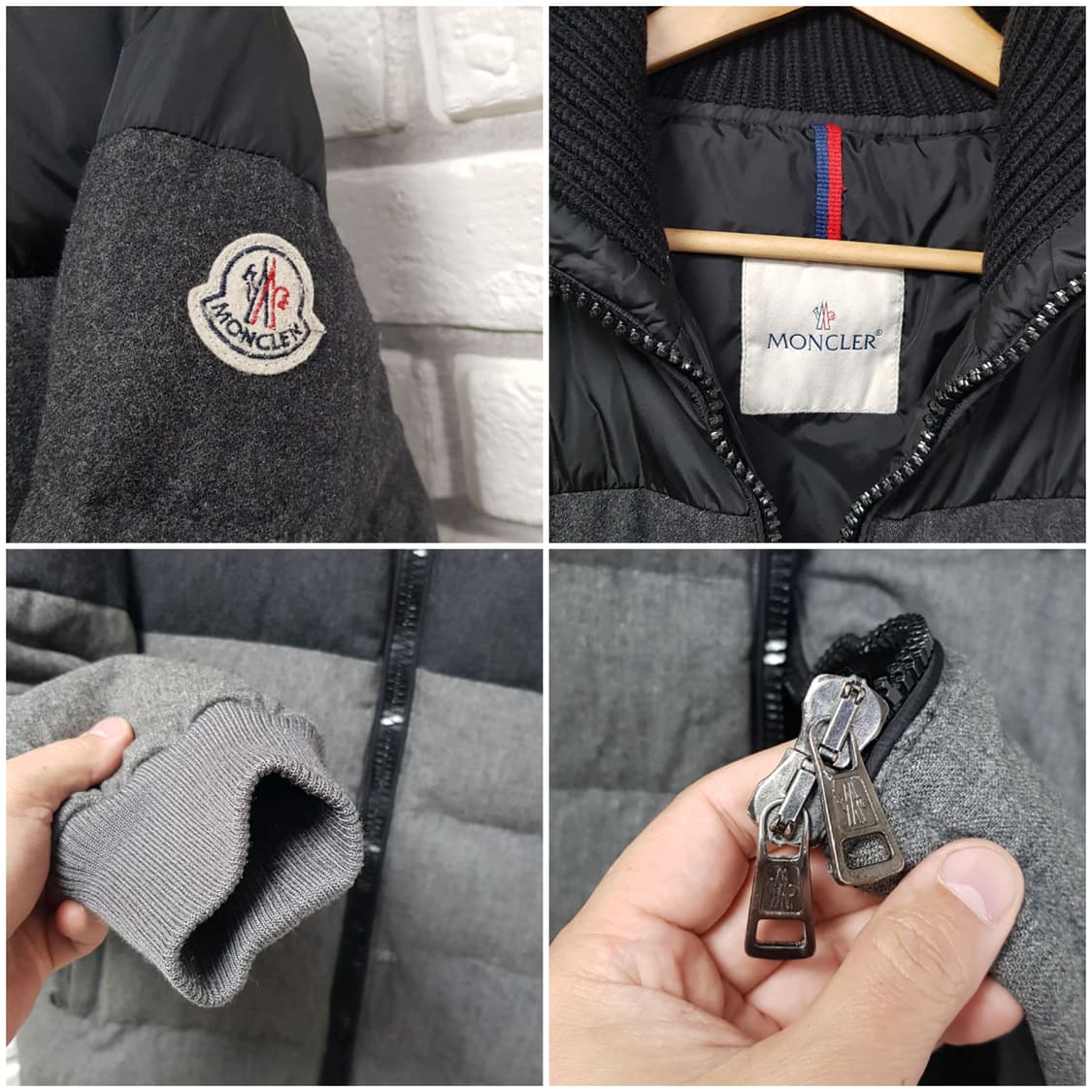 [3/95~100/정품] 몽클레어 하비패딩 후디 상품이미지4