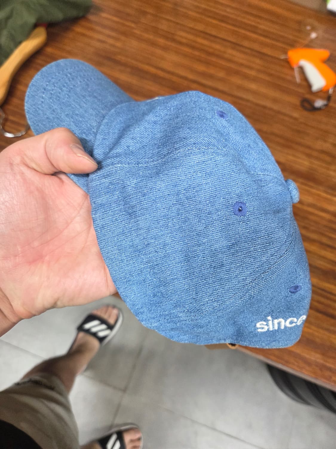 Oioi 데님모자 프리 상품이미지4