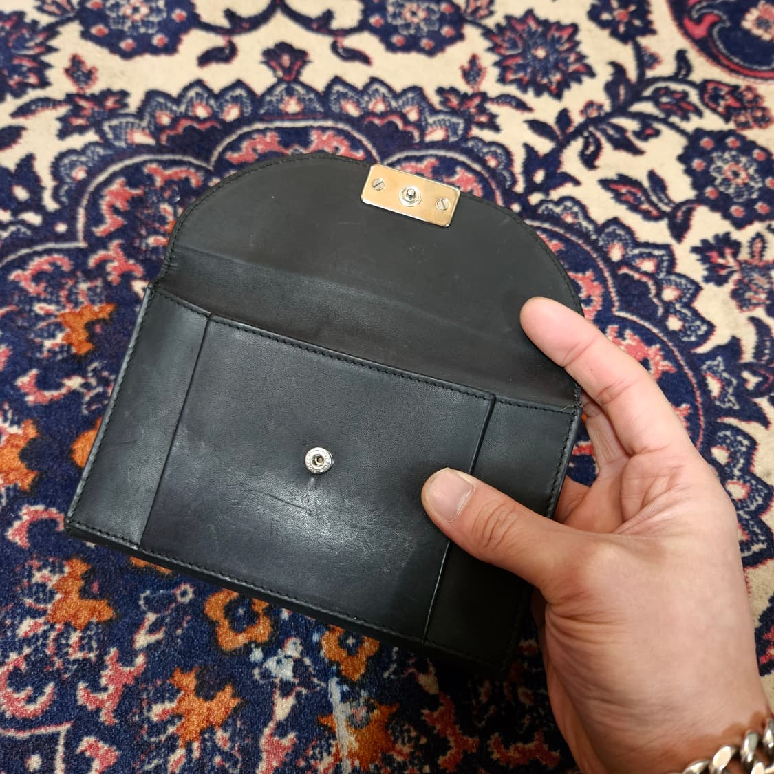 살바토레 페라가모 빈티지 가죽 지갑 16 x 10 size 상품이미지5