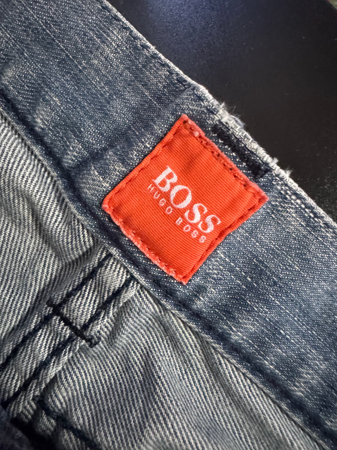 희귀!! 휴고 보스 Hugo Boss 빈티지 워싱 데님팬츠 상품이미지3