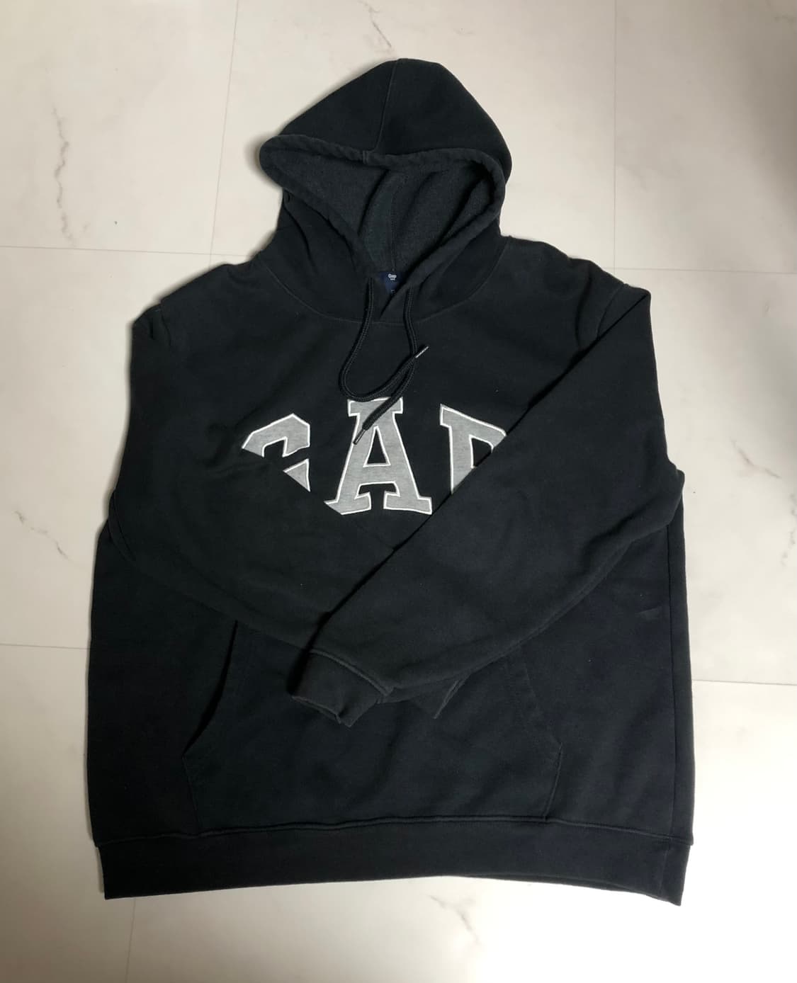 갭 후드티 검정 L 상품이미지1